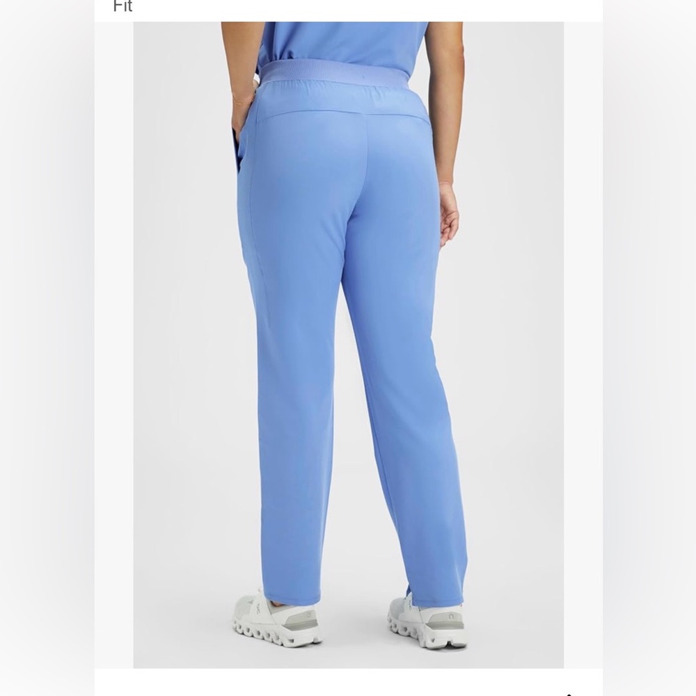 Fabletics Women's Performance Scrub Pant Blue 4X - image 2